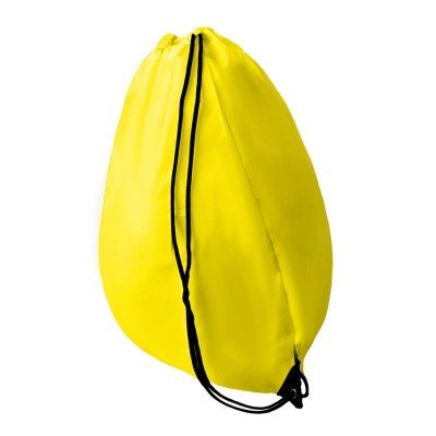 Рюкзак "Promo"; желтый; 33х38,5х1см; полиэстер; шелкография