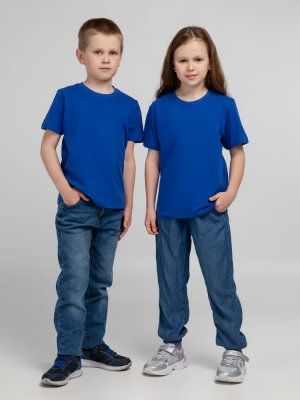 Футболка детская Regent Kids 150, ярко-синяя (royal)