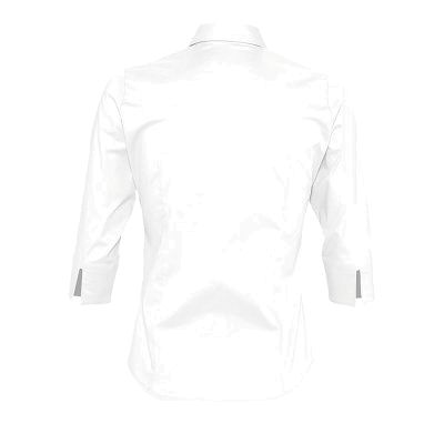 Рубашка женская "Effect", белый_XS, 97% х/б, 3% п/э, 140г/м2