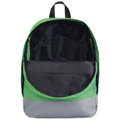 Рюкзак "URBAN",  зеленый/серый, 39х27х10 cм, полиэстер 600D