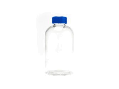 Бутылка стеклянная KASTER в неопреновом чехле, 600 мл, королевский синий