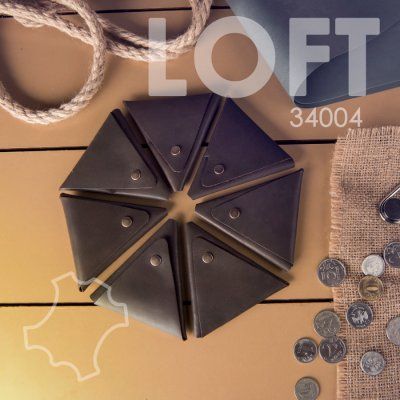 Чехол для наушников, "LOFT", коричневый, кожа натуральная 100%