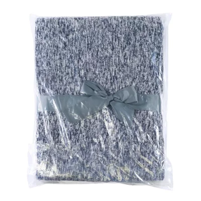 Плед "Yelix", флис 280 гр/м2, размер 120*160 см, цвет синий меланж